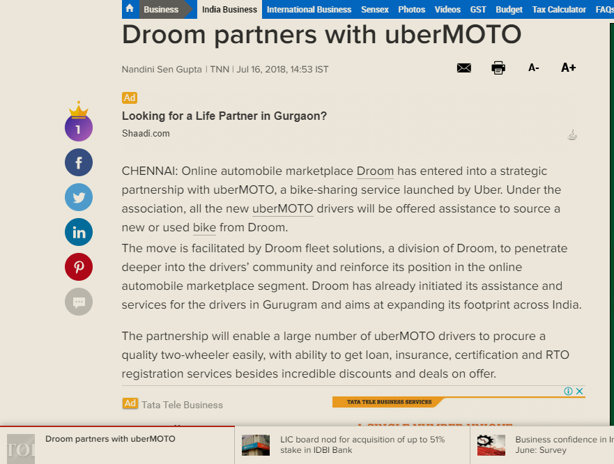 https://timesofindia.indiatimes.com/business/india-business/droom-partners-with-ubermoto/articleshow/65008100.cms